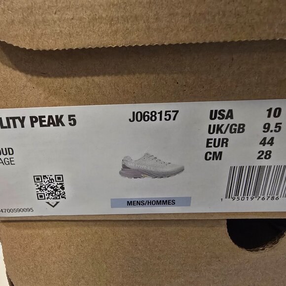 Merrell Men Agility Peak 5 Shoes Trail Hiking Running SIZE 10 NEW J068157 - Picture 8 of 8